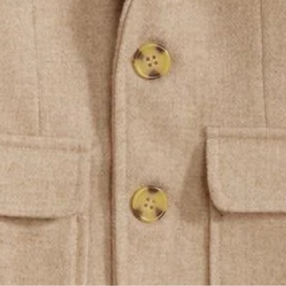 NWT Bella Bliss Wool Blend Camel Blazer Jacket Size 7 - Picture 3 of 11